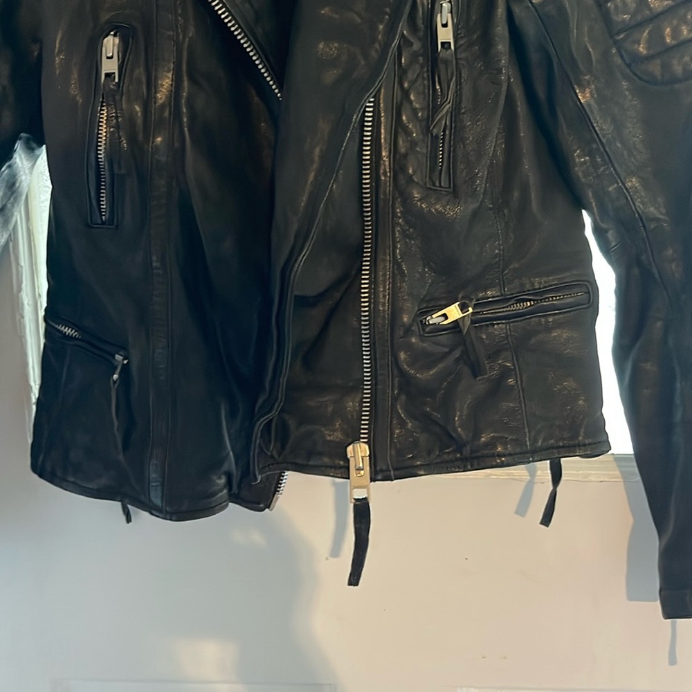 All Saints, leather jacket, size 6